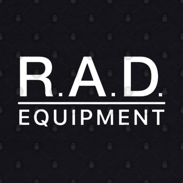 RAD Equipment (White) by Born2BeRad